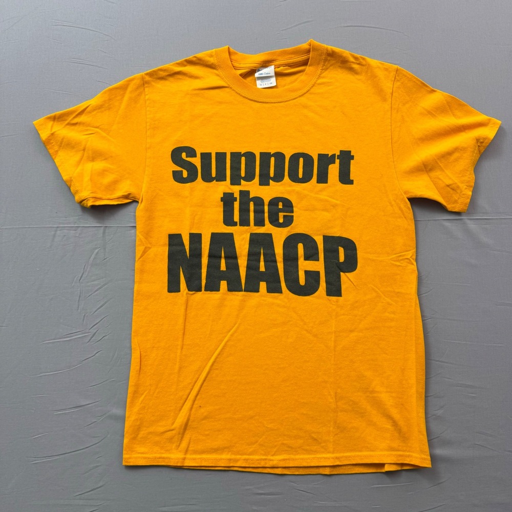 Port & Company Support the NAACP End Discrimination Now T-Shirt Yellow Small